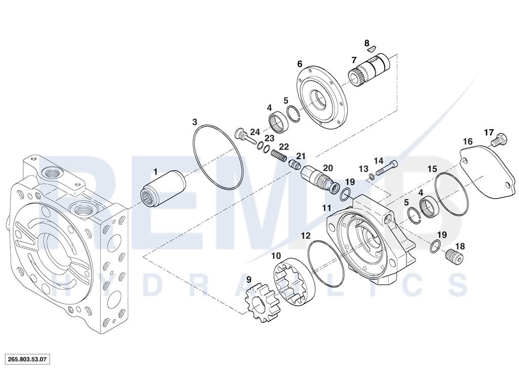 FEED PUMP WITH EXTERNAL INDUCTION (R)