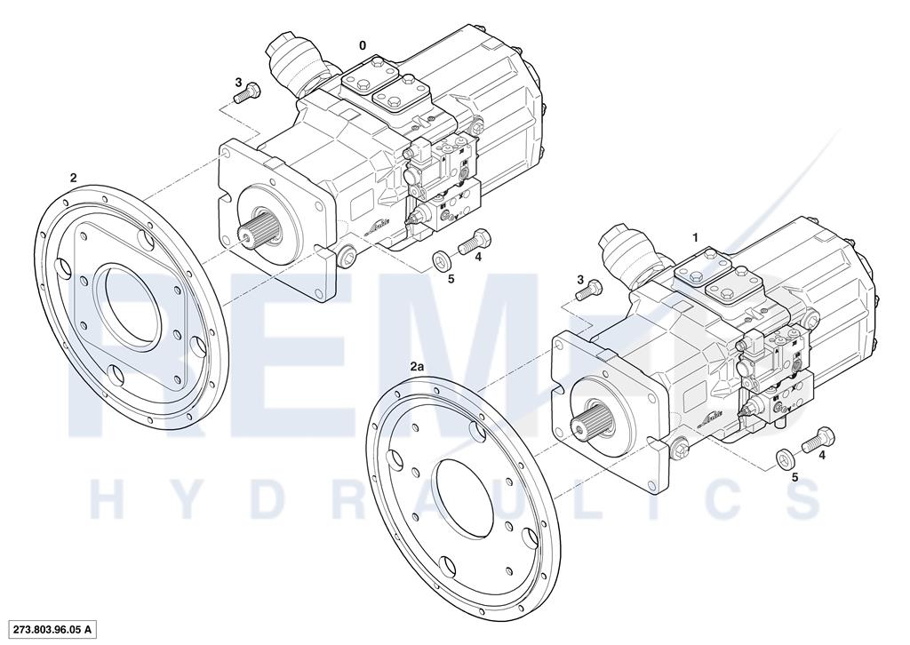 SERVICE UNITS AND MOUNTING PARTS HPR165D-02