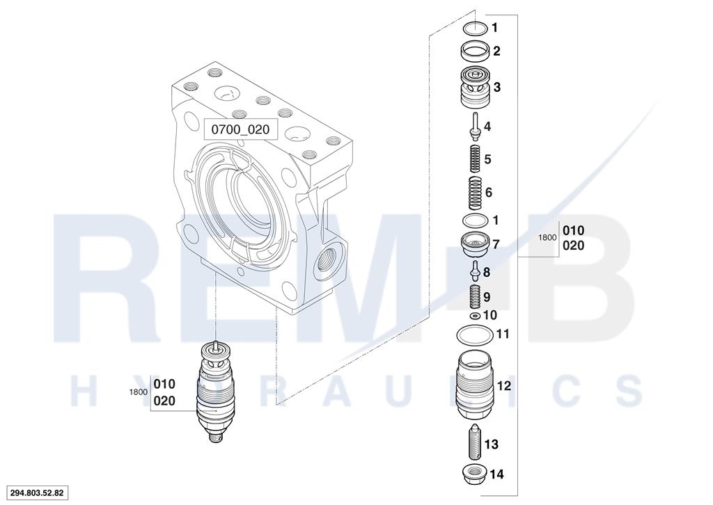 PRESSURE RELIEF VALVE [1800] VD20-04