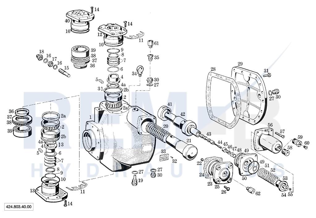 HOUSING, MOUNTING FLANGE AND ADJUSTMENT