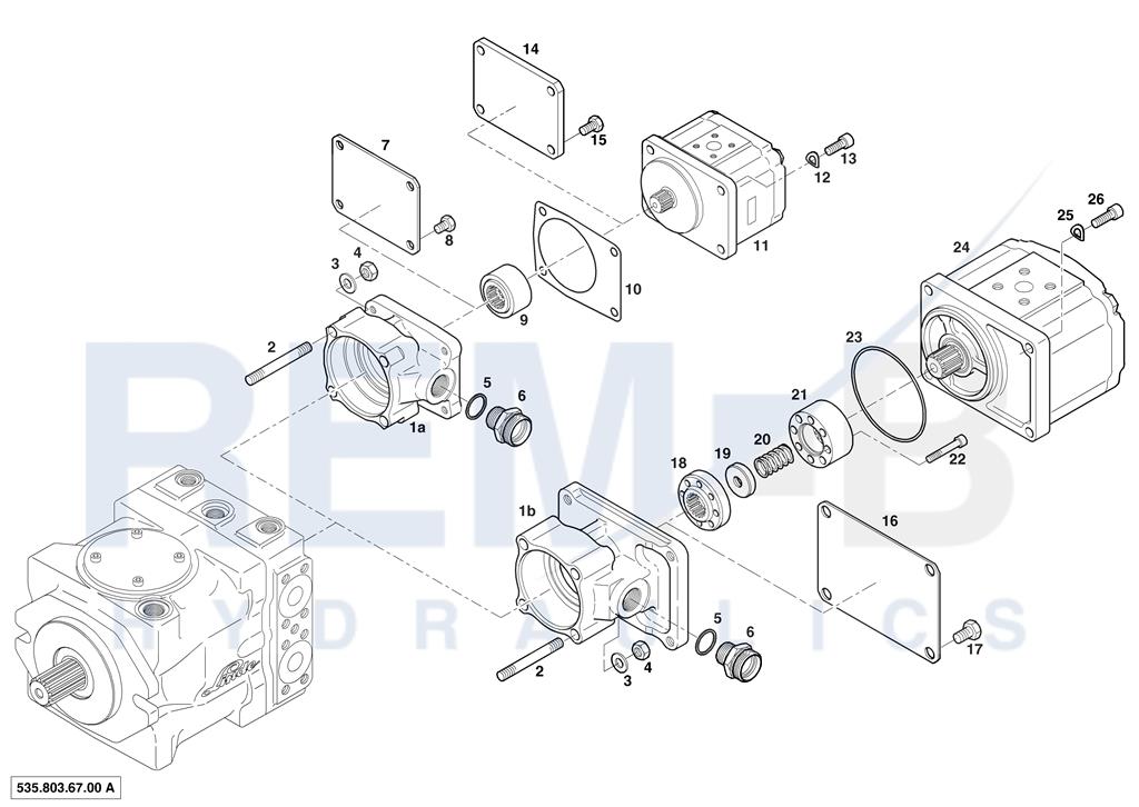 AUXILIARY PUMP MOUNTING