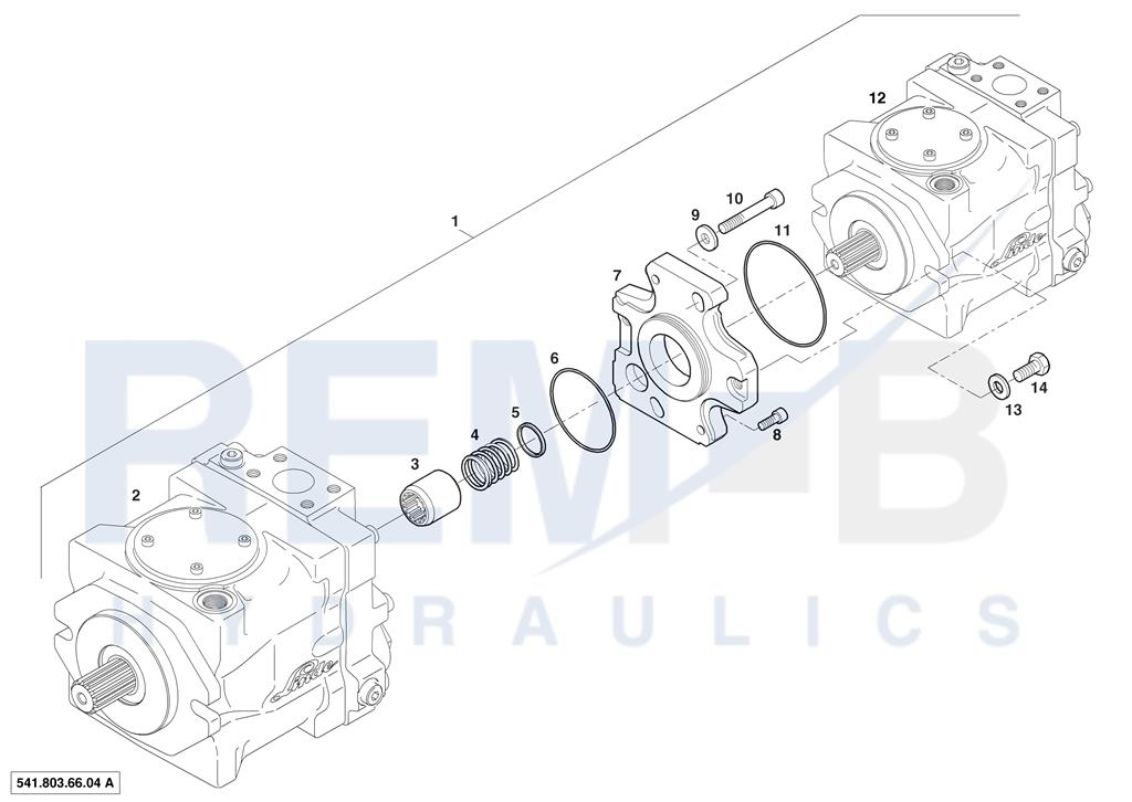 SERVICE UNITS AND MOUNTING PARTS