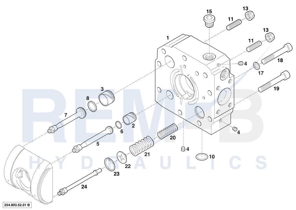 PORT PLATE HOUSING