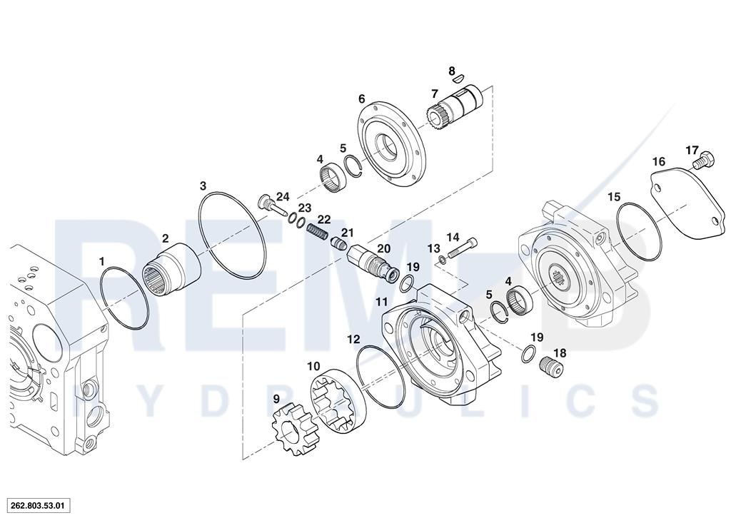 FEED PUMP WITH EXTERNAL INDUCTION (R) I