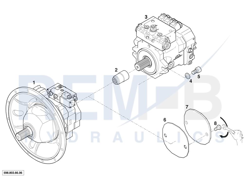 SERVICE UNITS AND MOUNTING PARTS