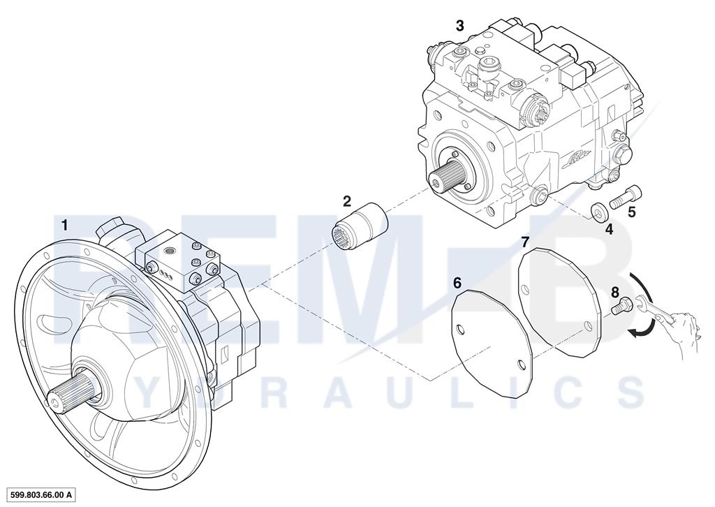 SERVICE UNITS AND ATTACHMENT PARTS