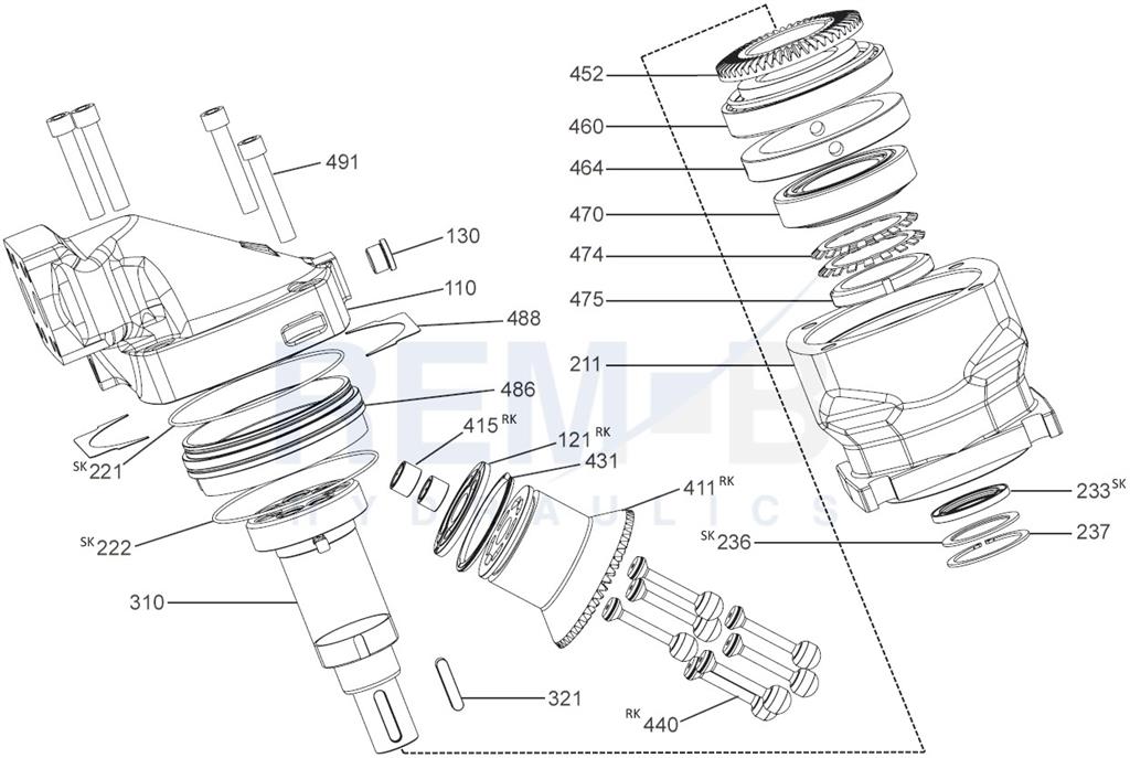 STANDARD SPARE PARTS F12-150