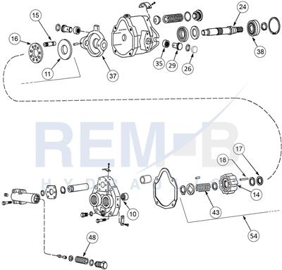 STANDARD SPARE PARTS PVB45-(F)*SF-20-C**-11-(S67)