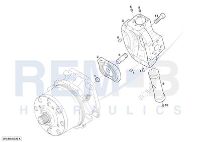 PORT PLATE HOUSING AND CONTROL PISTON