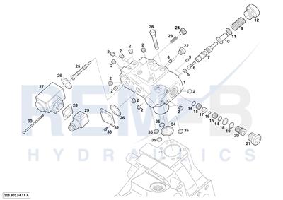 PRESSURE REGULATOR WITH HIGH-PRESSURE CUT-OFF 206.