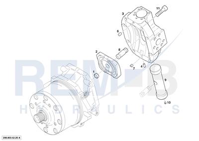 PORT PLATE HOUSING AND CONTROL PISTON