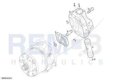 PORT PLATE HOUSING AND CONTROL PISTON