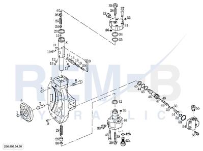 PORT PLATE HOUSING AND SUMMATED POWER CONTROL