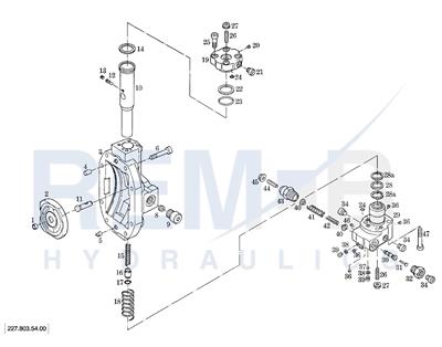 PORT PLATE HOUSING AND PRESSURE REGULATOR