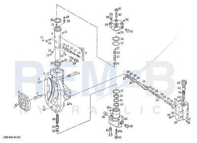 PORT PLATE HOUSING AND 3-CIRCLE-REGULATION