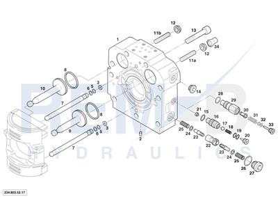 PORT PLATE HOUSING AND PURGE VALVES