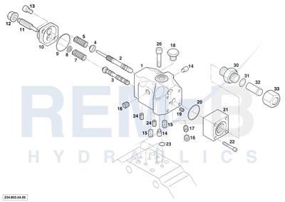 PRESSURE REGULATOR WITH HYDRAULIC QMAX-CONTROL (ND