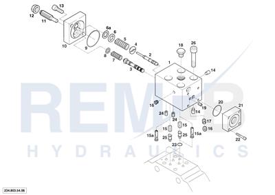 PRESSURE REGULATOR WITH HYDRAULIC QMAX-CONTROL (ND