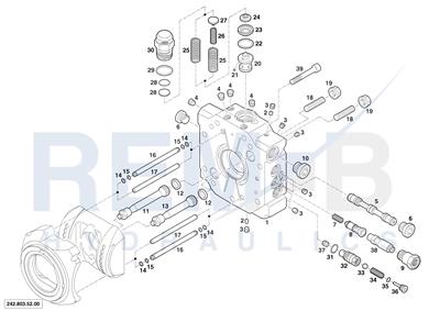 PORT PLATE HOUSING AND VALVES