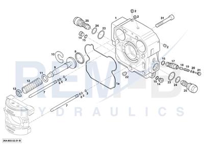 PORT PLATE HOUSING AND VALVES