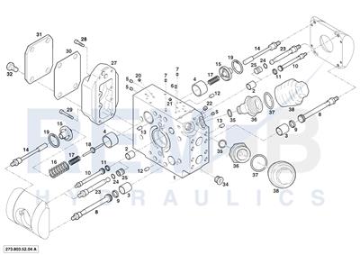 PORT PLATE HOUSING (273.000.25.57/60/61)