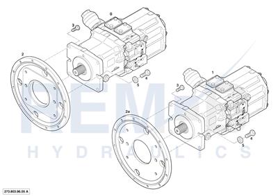 SERVICE UNITS AND MOUNTING PARTS HPR165D-02