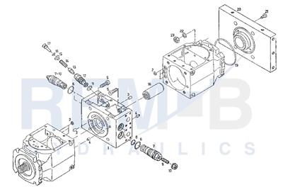 PORT PLATE HOUSING AND VALVE