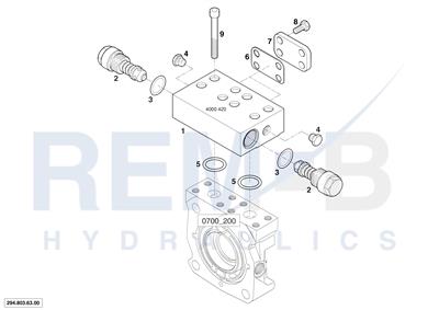 HIGH PRESSURE VALVE BLOCK [4000]