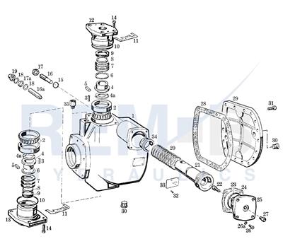 HOUSING, MOUNTING FLANGE AND ADJUSTMENT