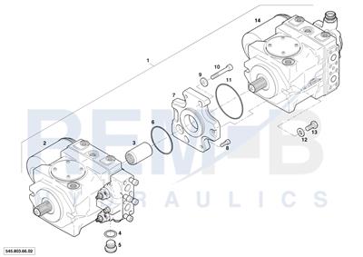 SERVICE UNITS AND MOUNTING PARTS