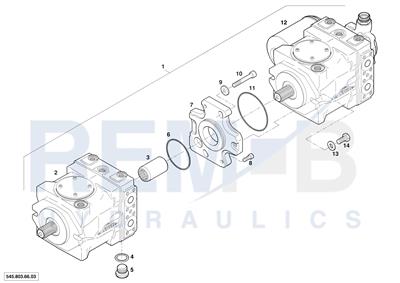 SERVICE UNITS AND ATTACHMENT PARTS