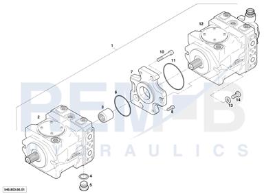 SERVICE UNITS AND ATTACHMENT PARTS