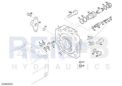 PORT PLATE HOUSING AND VALVES