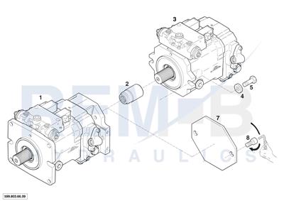 SERVICE UNITS AND MOUNTING PARTS